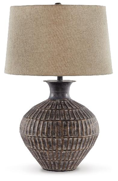 Image of Magan - Metal Table Lamp  - Antique Bronze Finish
