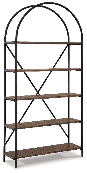 Image of Galtbury - Bookcase - Brown / Black