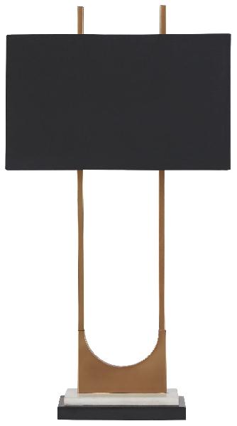 Image of Malana - Metal Table Lamp  - Brass Finish