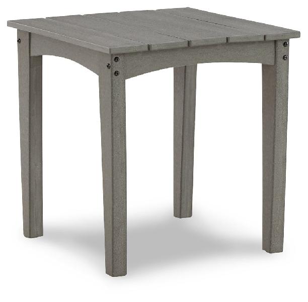 Image of Visola - Square End Table - Gray