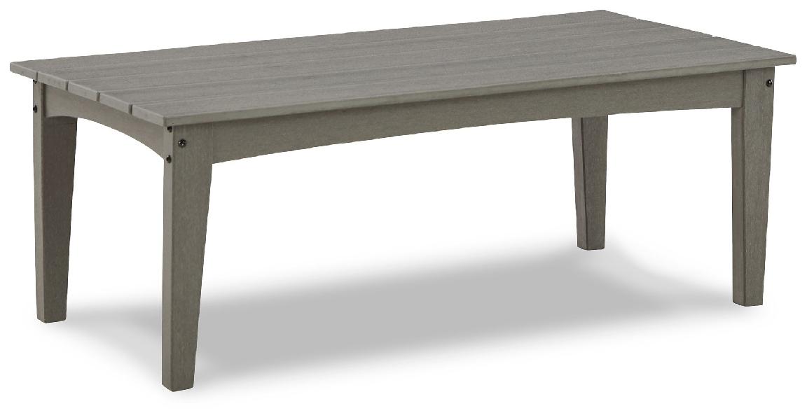 Image of Visola - Rectangular Cocktail Table - Gray