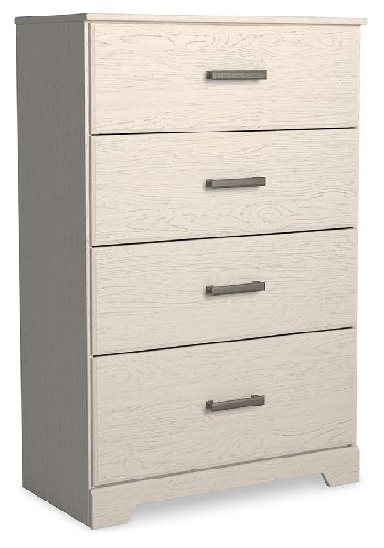 Image of Stelsie - Four Drawer Chest - White