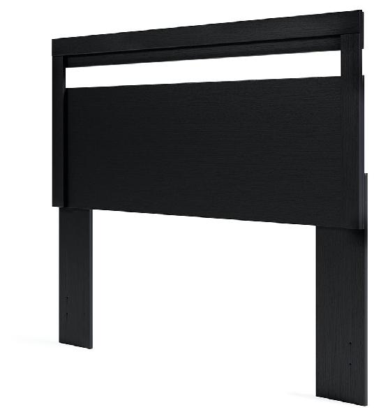 Image of Finch - Queen Panel Headboard - Black