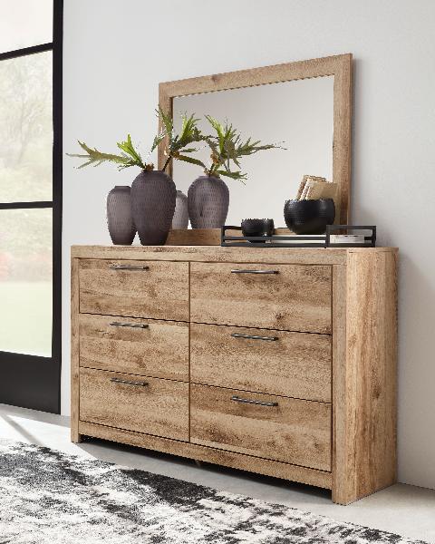 Image of Hyanna - Dresser, Mirror - Tan