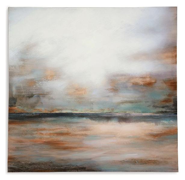 Image of Weatheridge - Wall Art - Grey / Gold