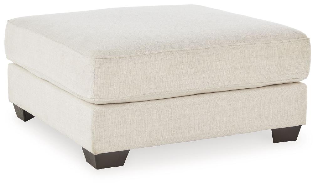 Image of Lerenza - Oversized Accent Ottoman - Birch