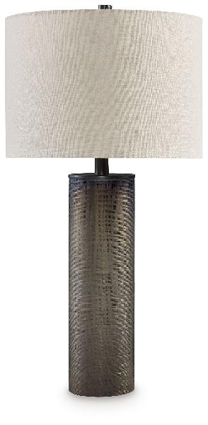 Image of Dingerly - Glass Table Lamp - Brown
