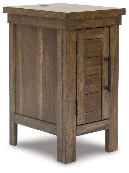 Image of Moriville - Chair Side End Table - Grayish Brown