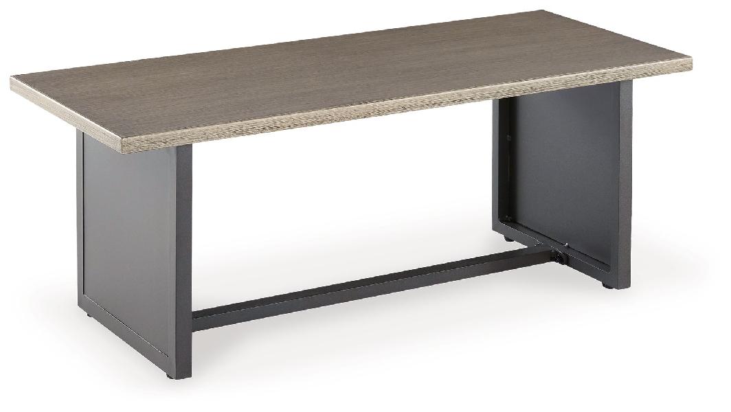 Image of Bree Zee - Rectangular End Table - Brown