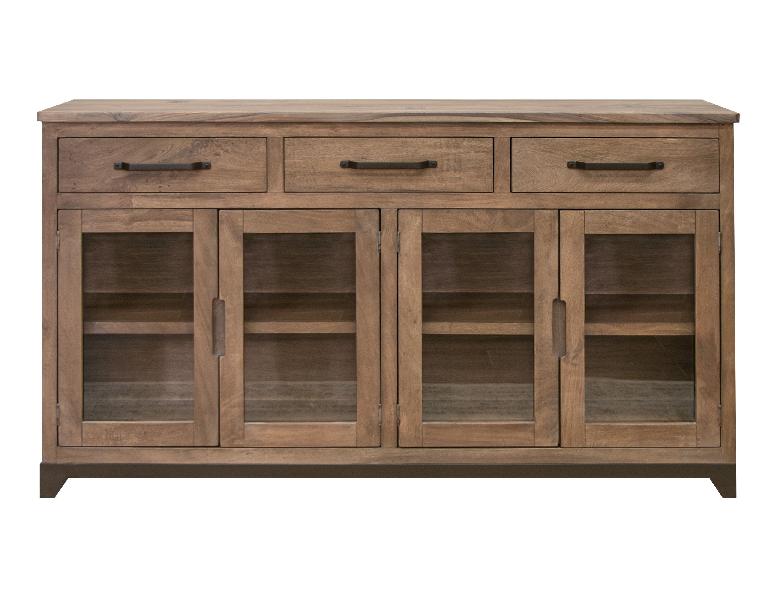 Image of Natural Parota - Console - Brown Cappuccino