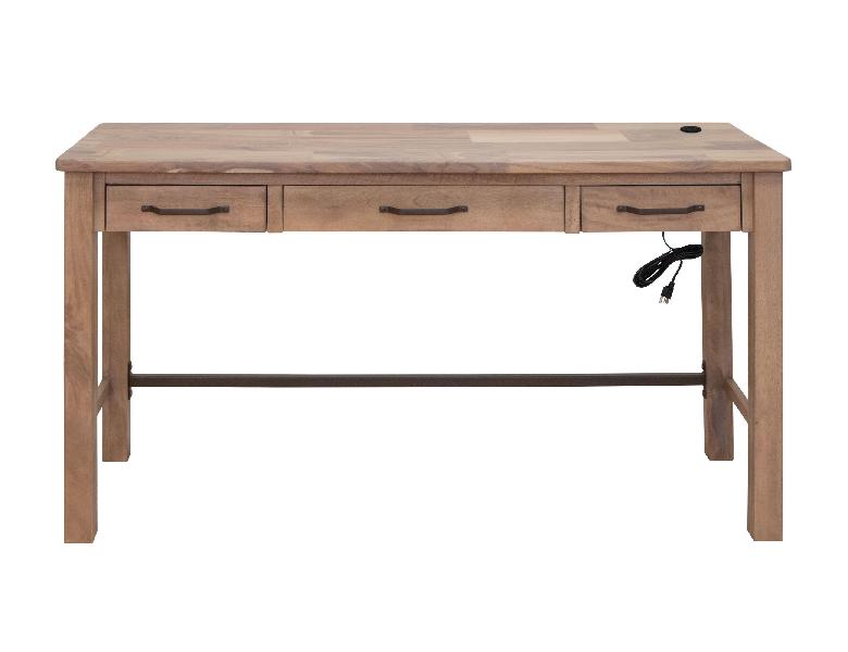 Image of Natural Parota - Desk - Brown Cappuccino