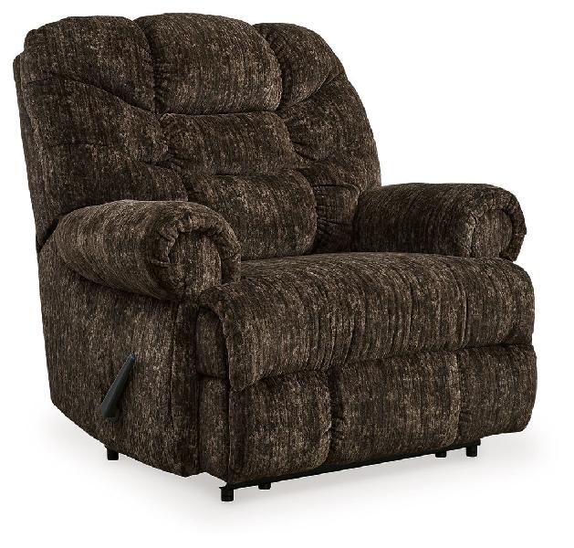Image of Movie Man - Zero Wall Recliner - Fabric - Chocolate