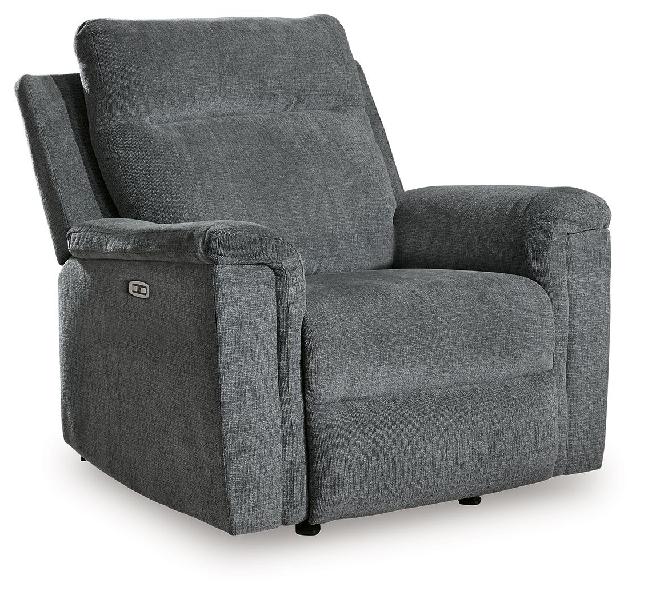 Image of Barnsana - Power Rocker Recliner - Fabric - Gravel