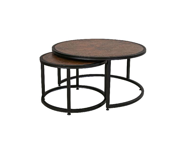 Image of Blackburn - Cocktail Table - Charred Brown