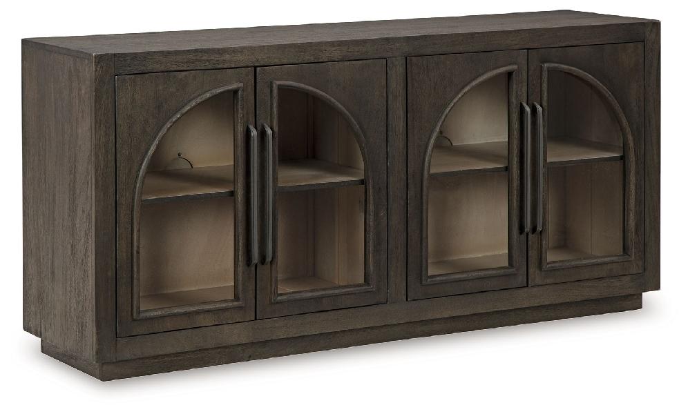 Image of Dreley - Accent Cabinet - Grayish Brown