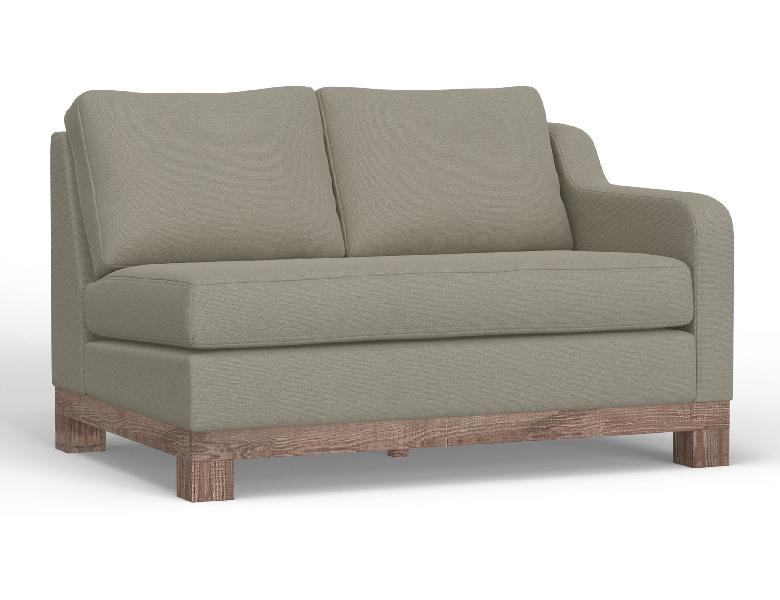 Image of Samba - Loveseat - Gray Almond