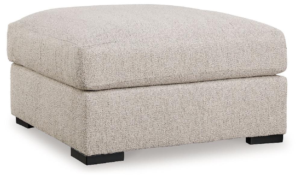 Image of Ballyton - Oversized Accent Ottoman - Sand