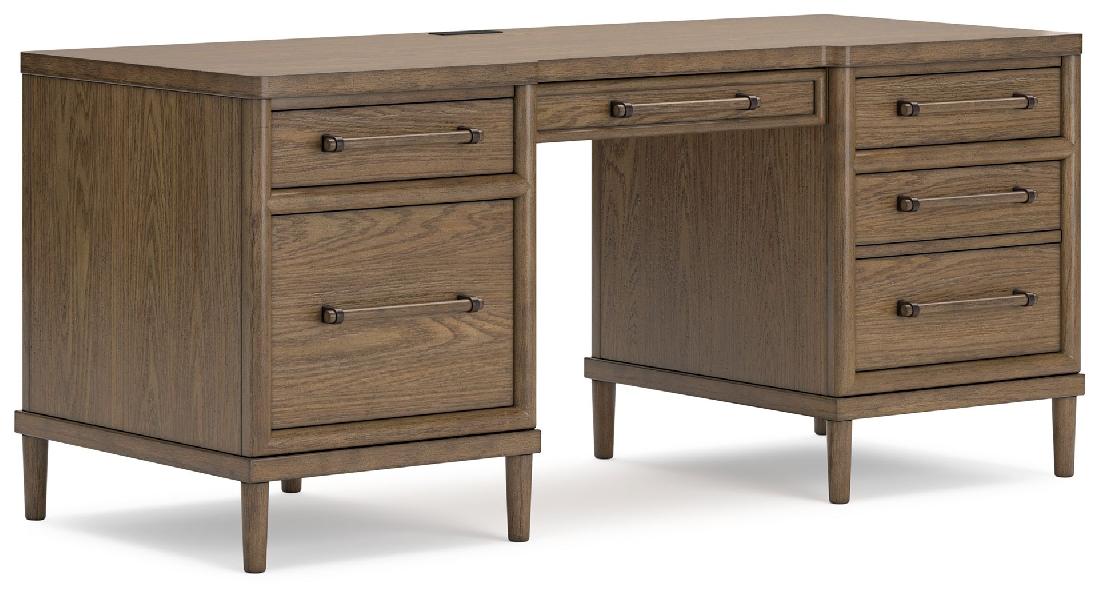 Image of Roanhowe - Home Office Desk - Brown