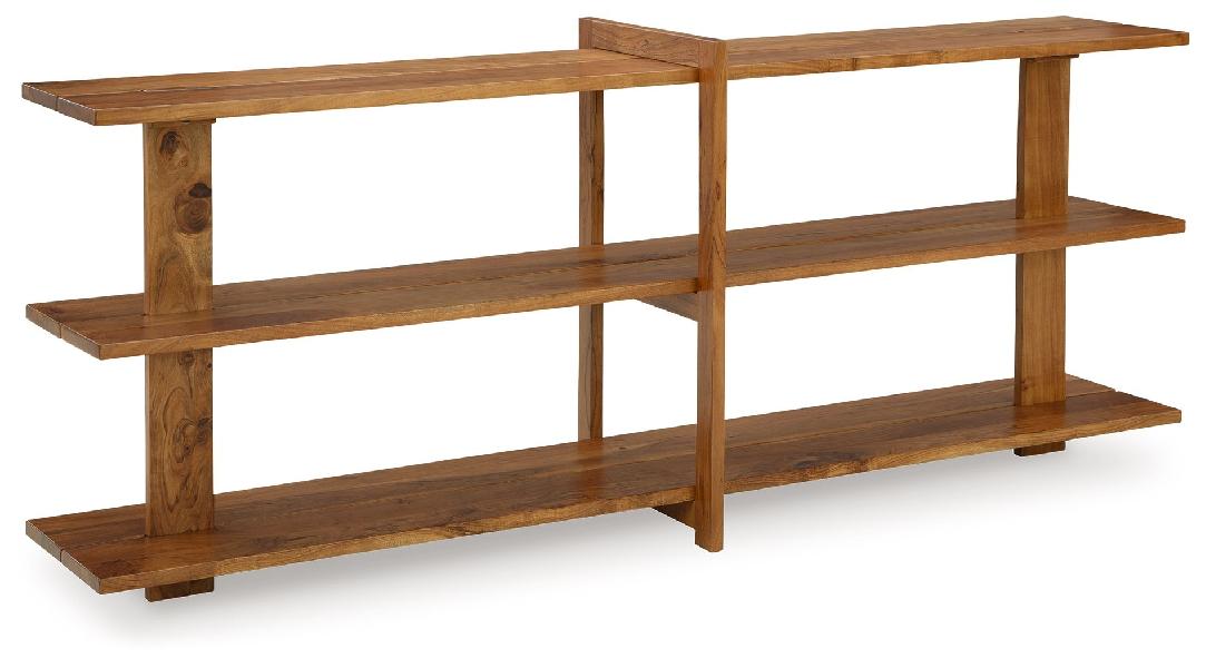 Image of Fayemour - Console Sofa Table - Brown
