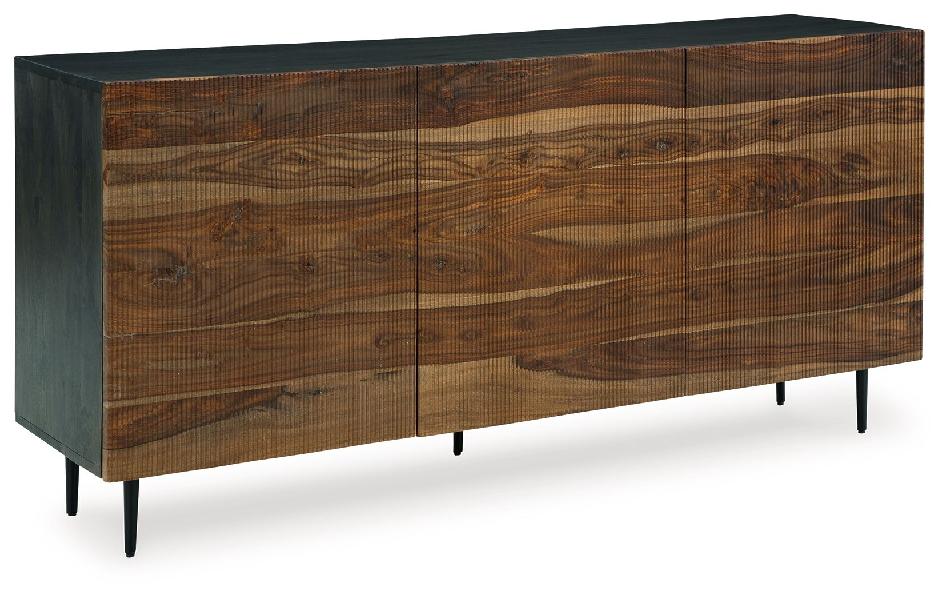 Image of Darrey - Accent Cabinet - Natural / Brown