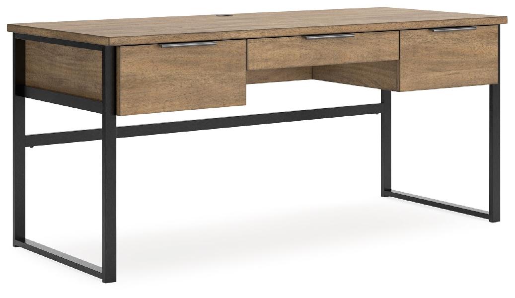 Image of Montia - Home Office Desk - Light Brown