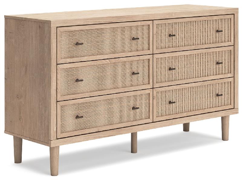 Image of Cielden - Six Drawer Dresser - Two-Tone