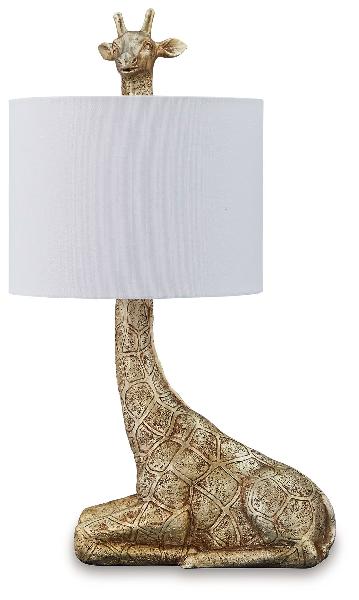 Image of Ferrison - Poly Table Lamp - Gold Finish