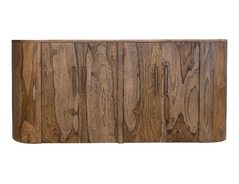 Image of Balam - 4 Doors Console - Almond And Barrel Brown