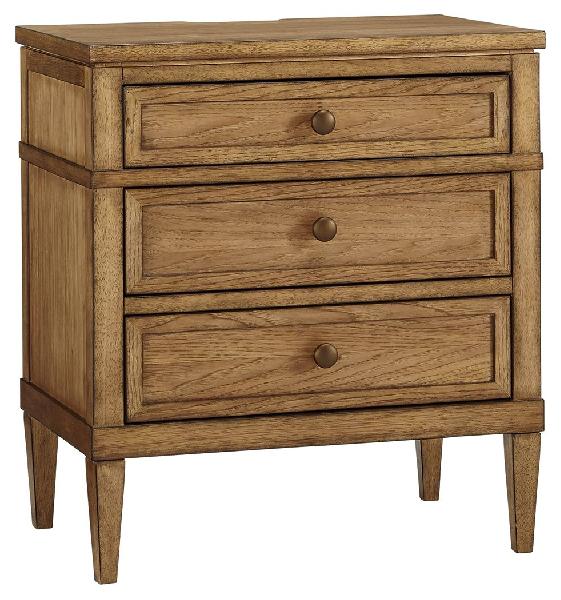 Image of Sharlance - Three Drawer Night Stand - Brown