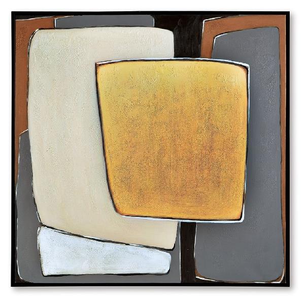 Image of Actman - Wall Art - Cream / Brown / Gray