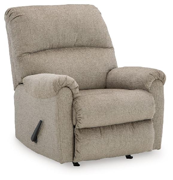 Image of Stonemeade - Rocker Recliner - Fabric - Taupe