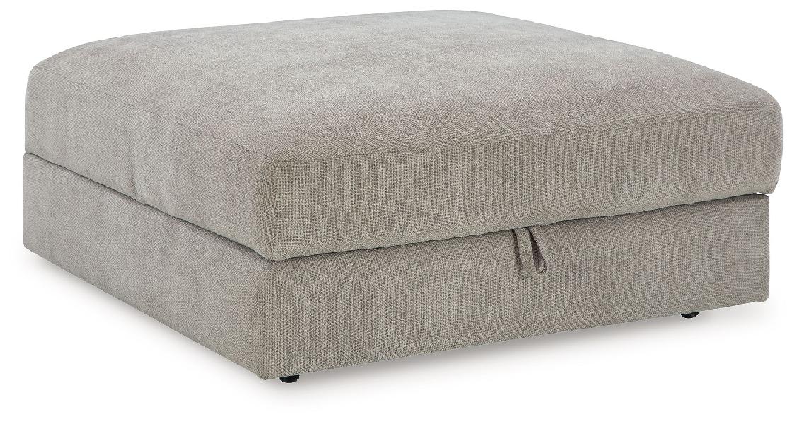 Image of Aslan Court - Ottoman With Storage - Pebble