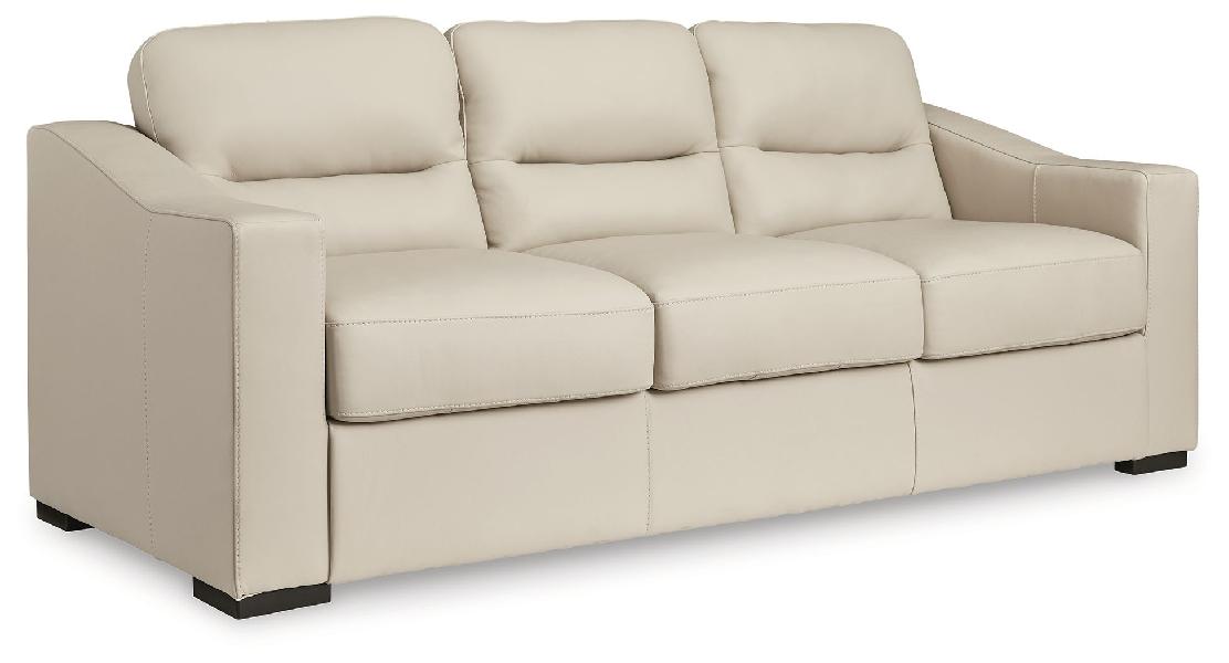 Image of Treasure Trove - Sofa - Leather Match - Almond