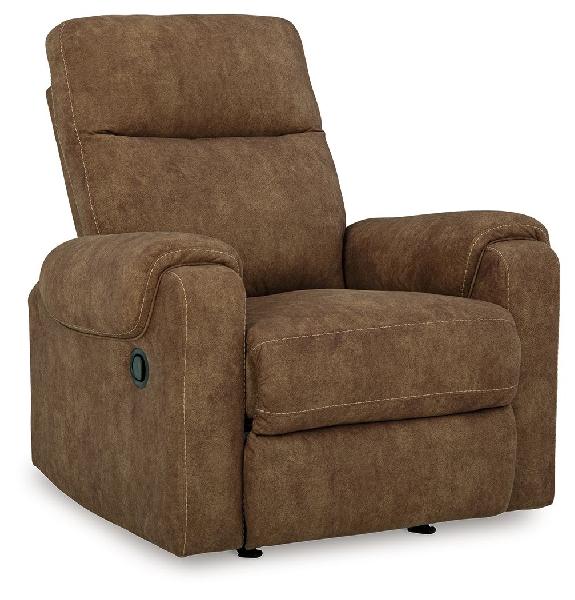 Image of Edenwold - Rocker Recliner - Faux Leather - Brindle