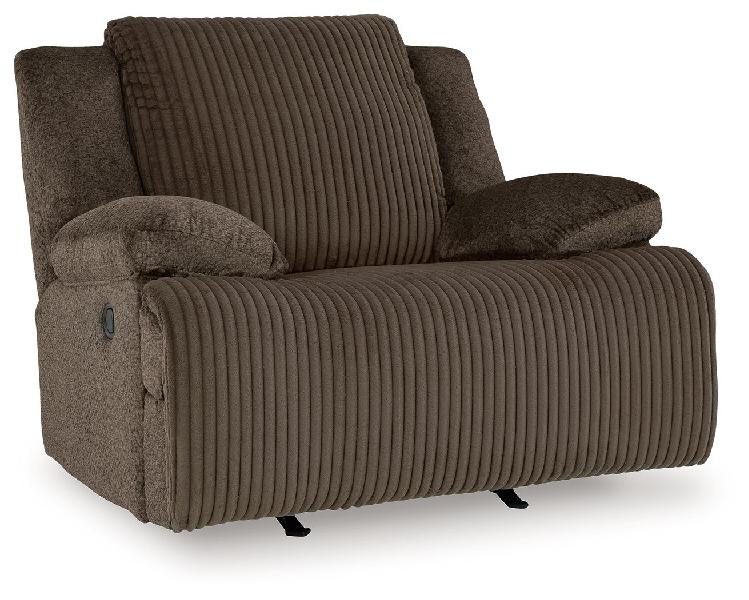 Image of Top Tier - Rocker Recliner - Fabric - Chocolate