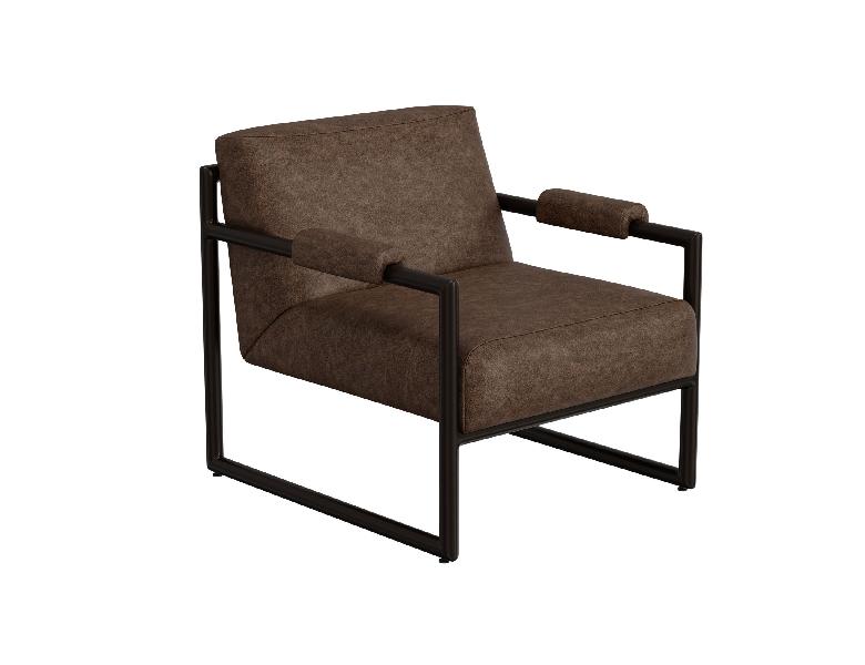 Image of Galena - Armchair - Dark Brown