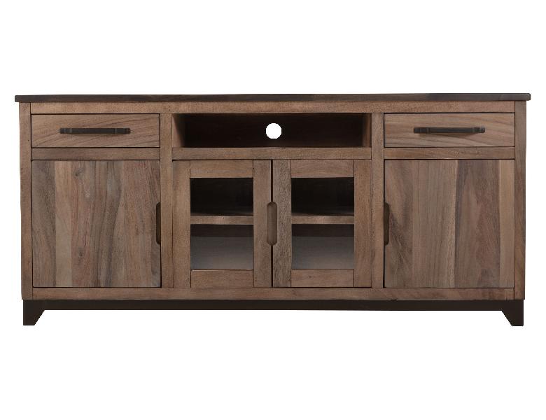 Image of Natural Parota - TV Stand - Rich Brown