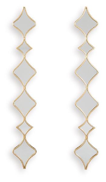 Image of Harriswood - Accent Mirror Set (Set of 2) - Gold Finish