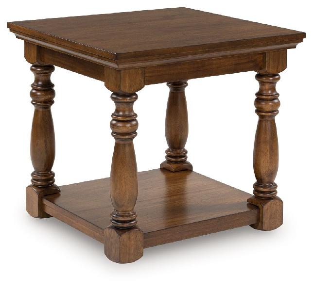 Image of Sturlayne - Rectangular End Table - Brown