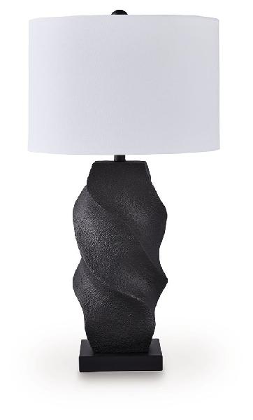 Image of Amillion - Poly Table Lamp - Black
