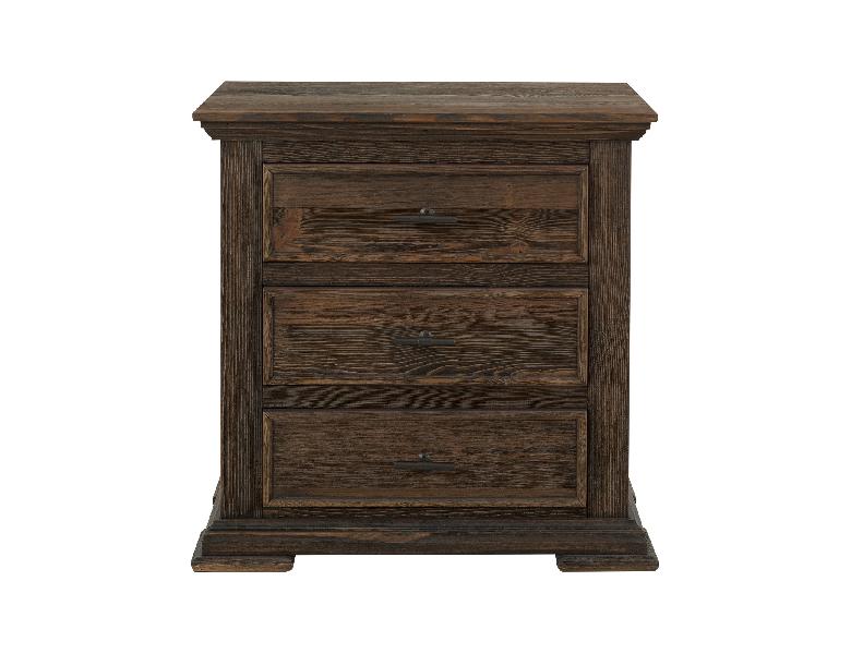 Image of Desire - Nightstand - Mahogany Brown