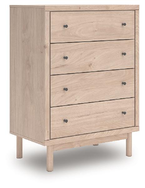 Image of Arloster - Four Drawer Chest - Tan