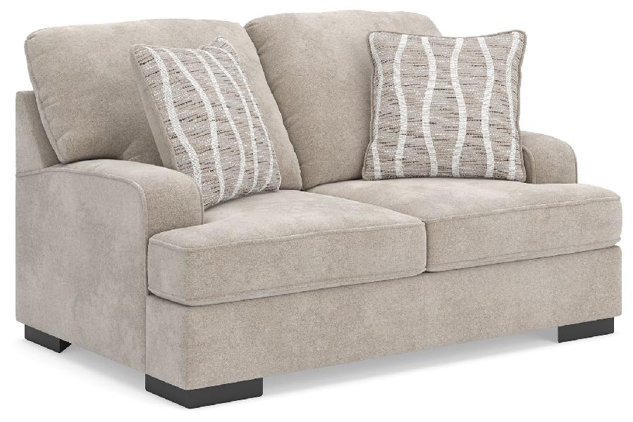 Image of High Profile - Loveseat - Taupe
