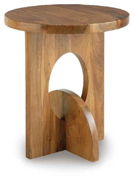 Image of Hollbourne - Accent Table - Brown