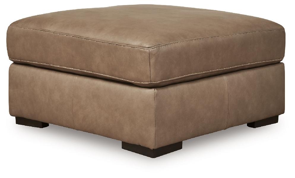 Image of Veronella - Oversized Accent Ottoman - Sahara
