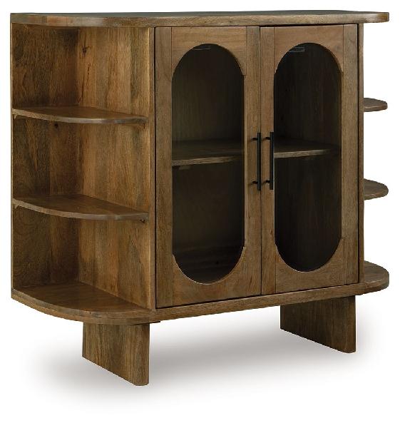 Image of Niall - Accent Cabinet - Light Brown