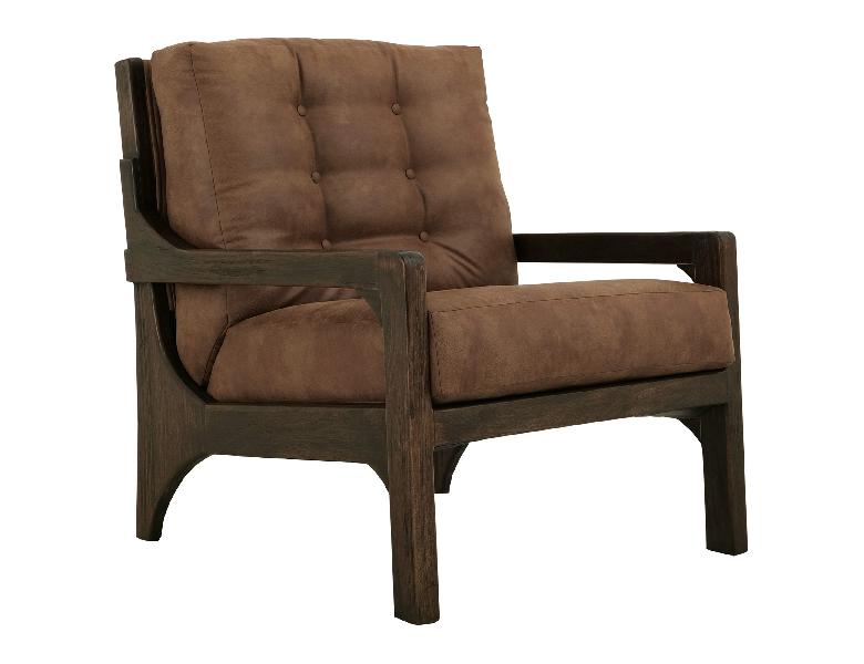 Image of Balam - Upholstered Armchair - Woodsy Brown