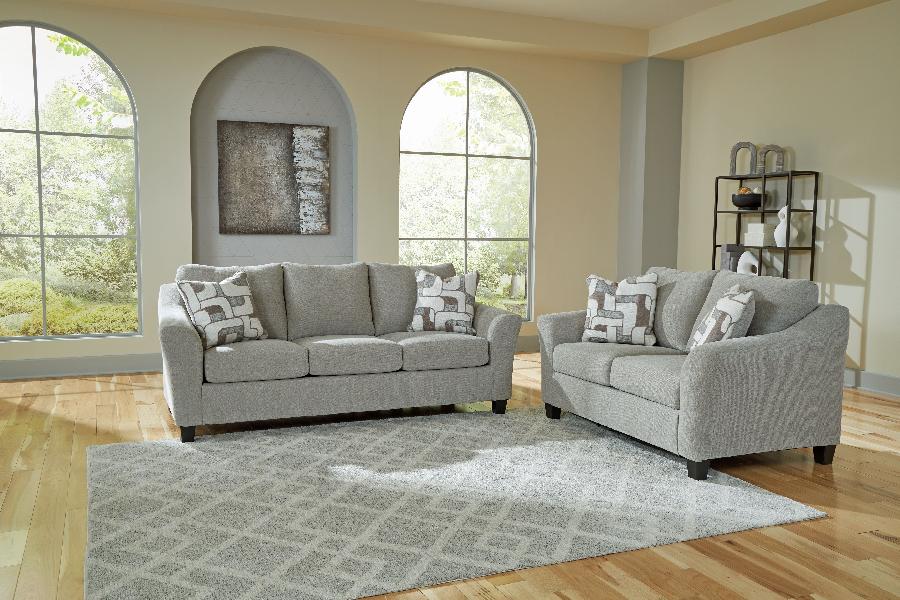 Image of Willarae - 2 Pc. - Sofa, Loveseat - Taupe