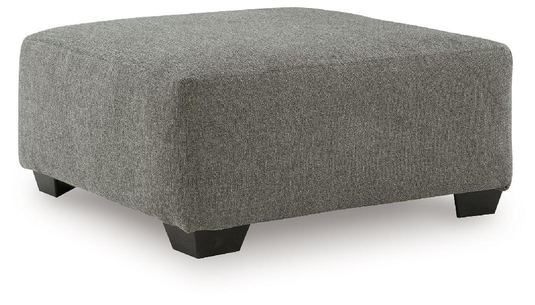 Image of Clarington - Oversized Accent Ottoman - Greystone