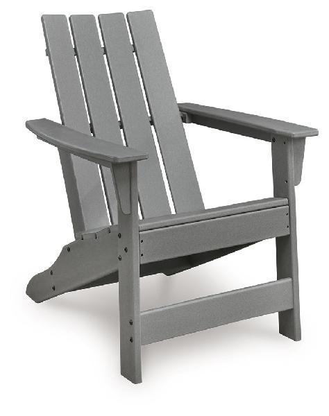 Image of Cove Beach - Adirondack Chair - Gray